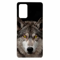 Чехол из раздела Волк Wolf with yellow eyes для Samsung A73 5G