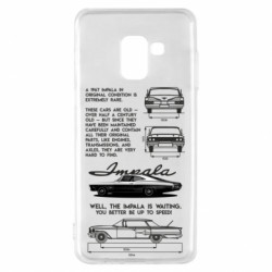 Чохол з розділу Legendary Cars 1967 Chevrolet Impala для Samsung A8 2018 - FATLINE Чохол з розділу Legendary Cars 1967 Chevrolet Impala для Samsung A8 2018