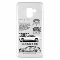 Чехол из раздела Legendary Cars Audi S5 для Samsung A8 2018 - FATLINE Чехол из раздела Legendary Cars Audi S5 для Samsung A8 2018
