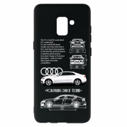 Чехол из раздела Legendary Cars Audi S5 для Samsung A8+ 2018 - FATLINE Чехол из раздела Legendary Cars Audi S5 для Samsung A8+ 2018