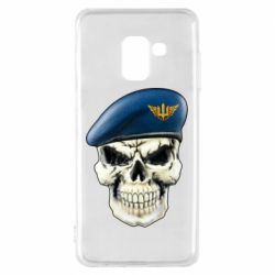 Чехол из раздела Воздушные силы Череп. Воздушные силы Украины для Samsung A8 2018 - FATLINE Чехол из раздела Воздушные силы Череп. Воздушные силы Украины для Samsung A8 2018