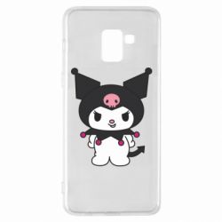 Чехол из раздела Onegai My Melody Куроми. Руки в боки для Samsung A8+ 2018 - FATLINE Чехол из раздела Onegai My Melody Куроми. Руки в боки для Samsung A8+ 2018