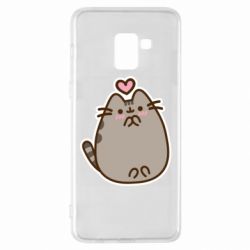 Чехол из раздела Pusheen Love Pusheen для Samsung A8+ 2018 - FATLINE Чехол из раздела Pusheen Love Pusheen для Samsung A8+ 2018