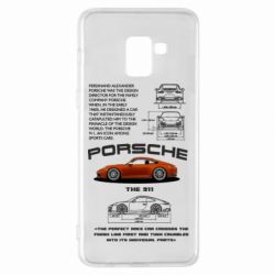 Чехол из раздела Legendary Cars Porsche 911 для Samsung A8+ 2018 - FATLINE Чехол из раздела Legendary Cars Porsche 911 для Samsung A8+ 2018