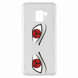 Чехол из раздела Саске Учиха Шаринган глаза для Samsung A8+ 2018 - FATLINE Чехол из раздела Саске Учиха Шаринган глаза для Samsung A8+ 2018