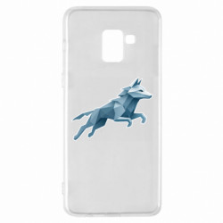 Чехол из раздела Волк Волк полигональный для Samsung A8+ 2018