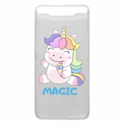 Чехол из раздела magic_forest Маленький единорог - это магия! для Samsung A80 - FATLINE Чехол из раздела magic_forest Маленький единорог - это магия! для Samsung A80