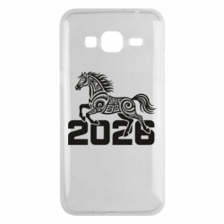 Чохол з розділу НОВИЙ РІК 2026 2026 Рік Коня для Samsung J3 2016 - FATLINE Чохол з розділу НОВИЙ РІК 2026 2026 Рік Коня для Samsung J3 2016