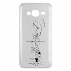 Чехол из раздела Авторские принты Attraction of man and machine для Samsung J3 2016 - FATLINE Чехол из раздела Авторские принты Attraction of man and machine для Samsung J3 2016