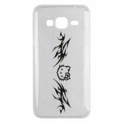 Чехол из раздела Hello Kitty Hello Kitty tatto для Samsung J3 2016 - FATLINE Чехол из раздела Hello Kitty Hello Kitty tatto для Samsung J3 2016