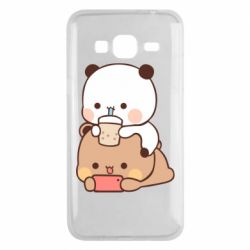 Чехол из раздела Bubu and Dudu Сhilling Bubu and Dudu для Samsung J3 2016 - FATLINE Чехол из раздела Bubu and Dudu Сhilling Bubu and Dudu для Samsung J3 2016