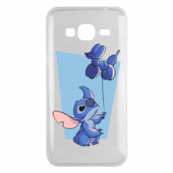 Чехол из раздела Лило и Стич Стич с шариком для Samsung J3 2016 - FATLINE Чехол из раздела Лило и Стич Стич с шариком для Samsung J3 2016