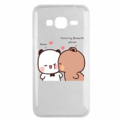 Чехол из раздела Любовь Мишки любовь для Samsung J3 2016 - FATLINE Чехол из раздела Любовь Мишки любовь для Samsung J3 2016