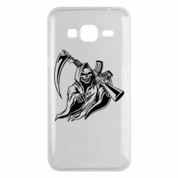 Чехол из раздела Черепа Grim Reaper для Samsung J3 2016 - FATLINE Чехол из раздела Черепа Grim Reaper для Samsung J3 2016