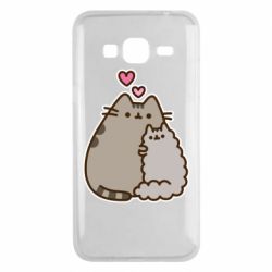 Чехол из раздела Pusheen Love Little Pusheen для Samsung J3 2016 - FATLINE Чехол из раздела Pusheen Love Little Pusheen для Samsung J3 2016