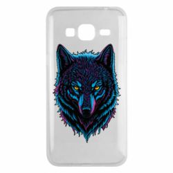 Чехол из раздела Волк Неоновый волк для Samsung J3 2016