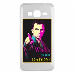 Чехол из раздела Nemfis_Art Who's your daddy для Samsung J3 2016 - FATLINE Чехол из раздела Nemfis_Art Who's your daddy для Samsung J3 2016