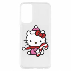 Чохол з розділу НОВИЙ РІК 2026 Christmas Kitty with candy для Samsung M23 5G/M13 4G - FATLINE Чохол з розділу НОВИЙ РІК 2026 Christmas Kitty with candy для Samsung M23 5G/M13 4G