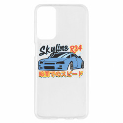 Чехол из раздела Nissan Nissan skyline R34 для Samsung M23 5G/M13 4G - FATLINE Чехол из раздела Nissan Nissan skyline R34 для Samsung M23 5G/M13 4G
