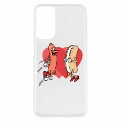 Чехол из раздела 14 Февраля Hot dog love для Samsung M23 5G/M13 4G - FATLINE Чехол из раздела 14 Февраля Hot dog love для Samsung M23 5G/M13 4G