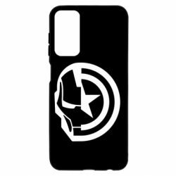 Чохол з розділу Залізна людина Iron Man and Captain America для Samsung M23 5G/M13 4G - FATLINE Чохол з розділу Залізна людина Iron Man and Captain America для Samsung M23 5G/M13 4G