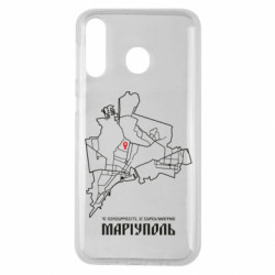 Чехол из раздела Наша Донеччина Карта Мариуполь для Samsung M30 - FATLINE Чехол из раздела Наша Донеччина Карта Мариуполь для Samsung M30
