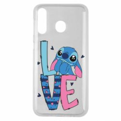 Чехол из раздела Лило и Стич Стич Love для Samsung M30 - FATLINE Чехол из раздела Лило и Стич Стич Love для Samsung M30