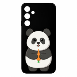 Чехол из раздела Панда Милая панда с морковкой для Samsung M35 5G - FATLINE Чехол из раздела Панда Милая панда с морковкой для Samsung M35 5G