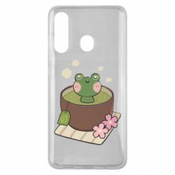 Чехол из раздела Напитки Чай с жабкой для Samsung M40 - FATLINE Чехол из раздела Напитки Чай с жабкой для Samsung M40