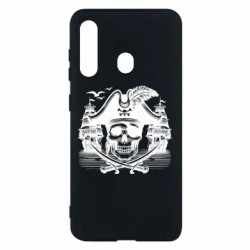 Чехол из раздела MidgArtDesign Череп пирата в шляпе для Samsung M40 - FATLINE Чехол из раздела MidgArtDesign Череп пирата в шляпе для Samsung M40