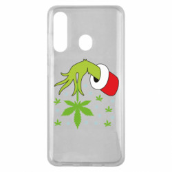 Чехол из раздела НОВЫЙ ГОД 2026 Гринч с листочком для Samsung M40 - FATLINE Чехол из раздела НОВЫЙ ГОД 2026 Гринч с листочком для Samsung M40