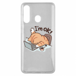 Чехол из раздела Кот I'm ok Cat для Samsung M40 - FATLINE Чехол из раздела Кот I'm ok Cat для Samsung M40