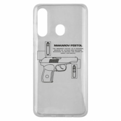 Чехол из раздела Strength and Power: Weapons Makarov Pistol для Samsung M40 - FATLINE Чехол из раздела Strength and Power: Weapons Makarov Pistol для Samsung M40