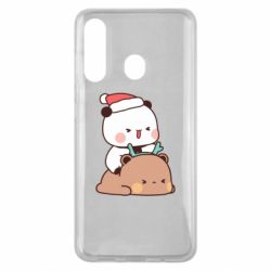 Чехол из раздела Медведь Рождественские чиби мишки для Samsung M40 - FATLINE Чехол из раздела Медведь Рождественские чиби мишки для Samsung M40