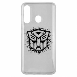 Чохол з розділу MidgArtDesign Трансформери символ автоботів з тріщинами для Samsung M40 - FATLINE Чохол з розділу MidgArtDesign Трансформери символ автоботів з тріщинами для Samsung M40