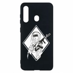 Чехол из раздела Skeletons Украинская Фемида для Samsung M40 - FATLINE Чехол из раздела Skeletons Украинская Фемида для Samsung M40