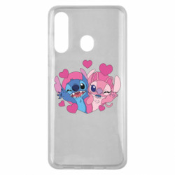 Чехол из раздела 14 Февраля Влюбленные Стич и Энжел для Samsung M40 - FATLINE Чехол из раздела 14 Февраля Влюбленные Стич и Энжел для Samsung M40