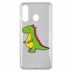 Чехол из раздела Авторские принты Зеленый динозавр для Samsung M40 - FATLINE Чехол из раздела Авторские принты Зеленый динозавр для Samsung M40