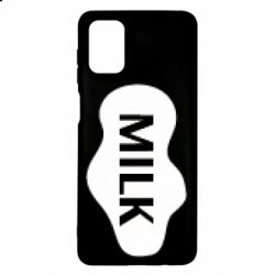 Чехол из раздела Авторские принты Молоко milk для Samsung M51 - FATLINE Чехол из раздела Авторские принты Молоко milk для Samsung M51