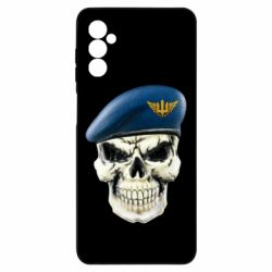Чехол из раздела Воздушные силы Череп. Воздушные силы Украины для Samsung M52 - FATLINE Чехол из раздела Воздушные силы Череп. Воздушные силы Украины для Samsung M52