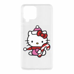 Чехол из раздела НОВЫЙ ГОД 2026 Christmas Kitty with candy для Samsung M53 - FATLINE Чехол из раздела НОВЫЙ ГОД 2026 Christmas Kitty with candy для Samsung M53