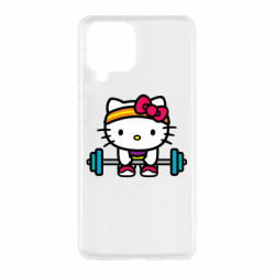 Чехол из раздела Hello Kitty Kitty`s GYM для Samsung M53 - FATLINE Чехол из раздела Hello Kitty Kitty`s GYM для Samsung M53
