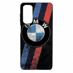 Чехол из раздела Автомобилистам BMW grunge logo для Samsung M54 5G - FATLINE Чехол из раздела Автомобилистам BMW grunge logo для Samsung M54 5G