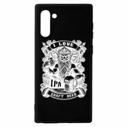 Чехол из раздела Авторские принты I love craft beer для Samsung Note 10 - FATLINE Чехол из раздела Авторские принты I love craft beer для Samsung Note 10