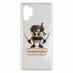 Чехол из раздела Мемы с нейросети Cappuccino Assassino для Samsung Note 10 Plus - FATLINE Чехол из раздела Мемы с нейросети Cappuccino Assassino для Samsung Note 10 Plus