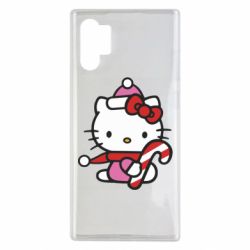Чохол з розділу НОВИЙ РІК 2026 Christmas Kitty with candy для Samsung Note 10 Plus - FATLINE Чохол з розділу НОВИЙ РІК 2026 Christmas Kitty with candy для Samsung Note 10 Plus