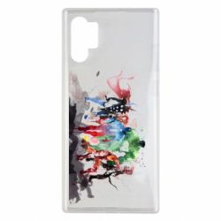 Чехол из раздела Мстители Мстители Арт для Samsung Note 10 Plus - FATLINE Чехол из раздела Мстители Мстители Арт для Samsung Note 10 Plus