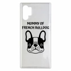 Чехол из раздела Бульдог Mommy of french bulldog для Samsung Note 10 Plus - FATLINE Чехол из раздела Бульдог Mommy of french bulldog для Samsung Note 10 Plus