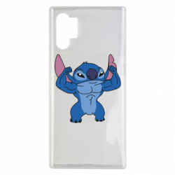 Чехол из раздела Лило и Стич Muscle stich для Samsung Note 10 Plus - FATLINE Чехол из раздела Лило и Стич Muscle stich для Samsung Note 10 Plus