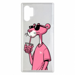 Чехол из раздела Прикольные рисунки Розовая пантера Bubble Tea для Samsung Note 10 Plus - FATLINE Чехол из раздела Прикольные рисунки Розовая пантера Bubble Tea для Samsung Note 10 Plus